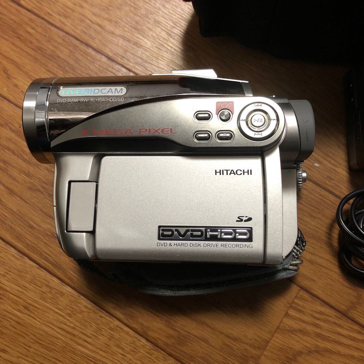 HITACHI ハンディカム HDD DVDデジタルビデオカメラ DZ-HS403 セット 起動確認済_画像2