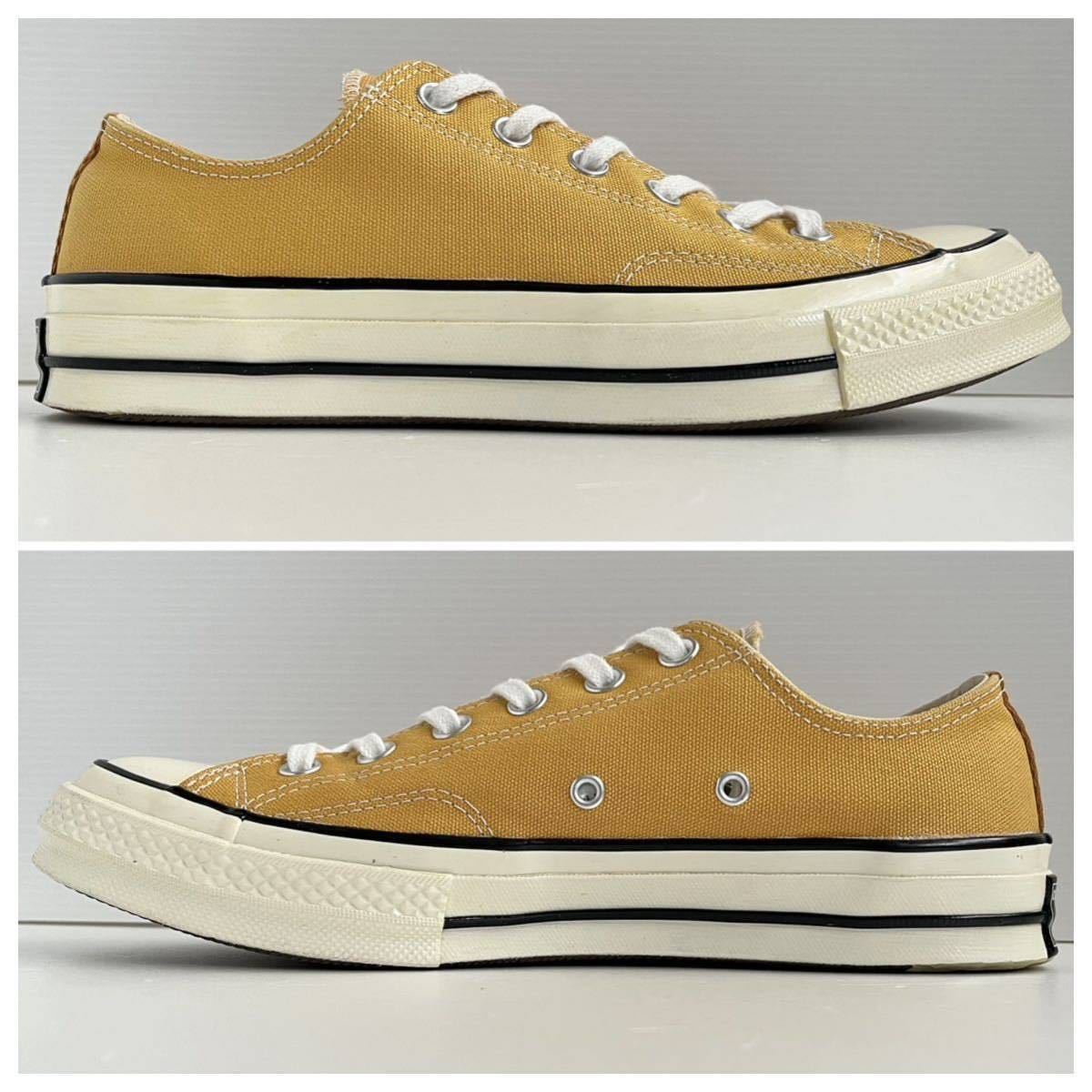 CONVERSE Converse CHUCK Taylor zipper Taylor ct70 sun flower yellow color us7.5 26.0cm