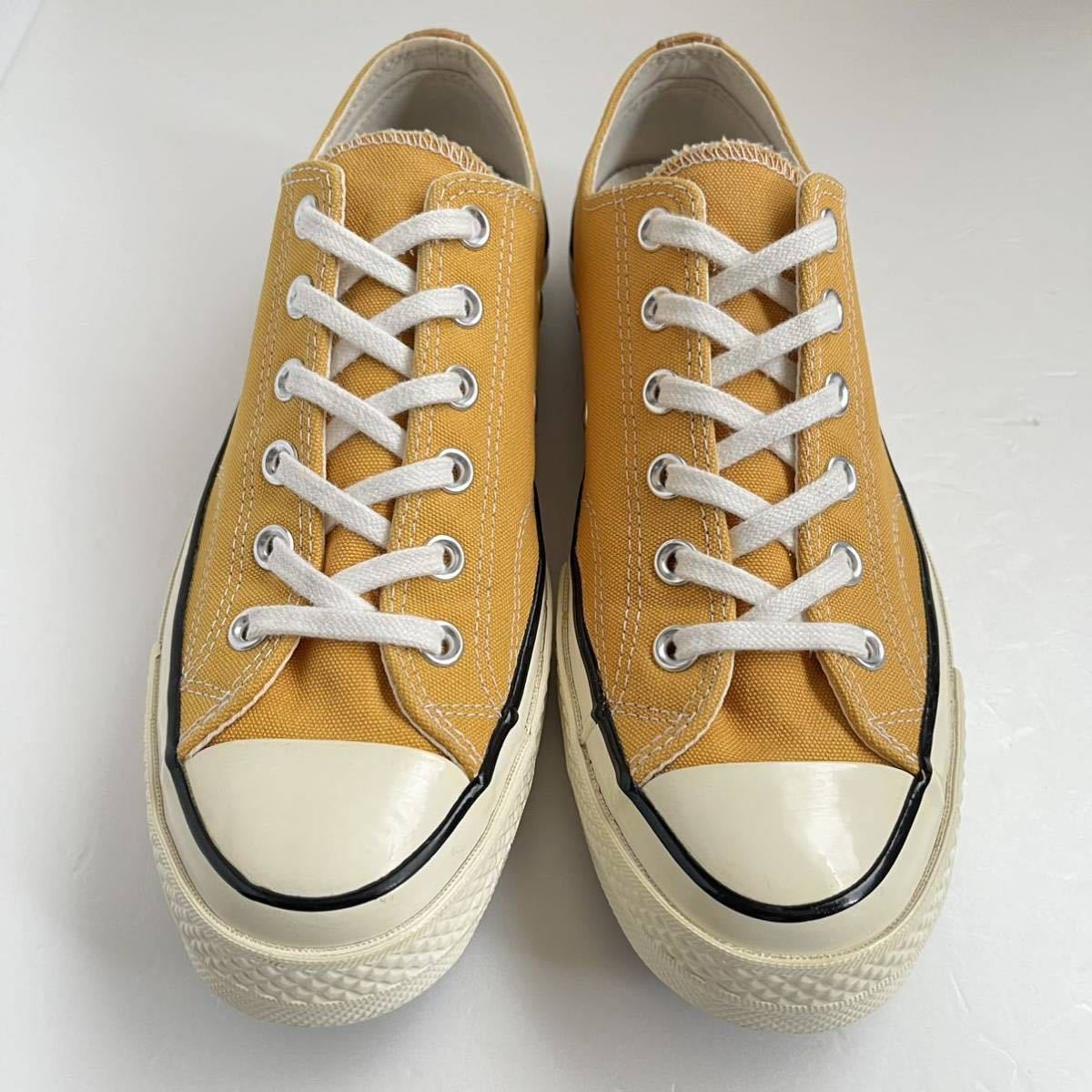 CONVERSE Converse CHUCK Taylor zipper Taylor ct70 sun flower yellow color us7.5 26.0cm