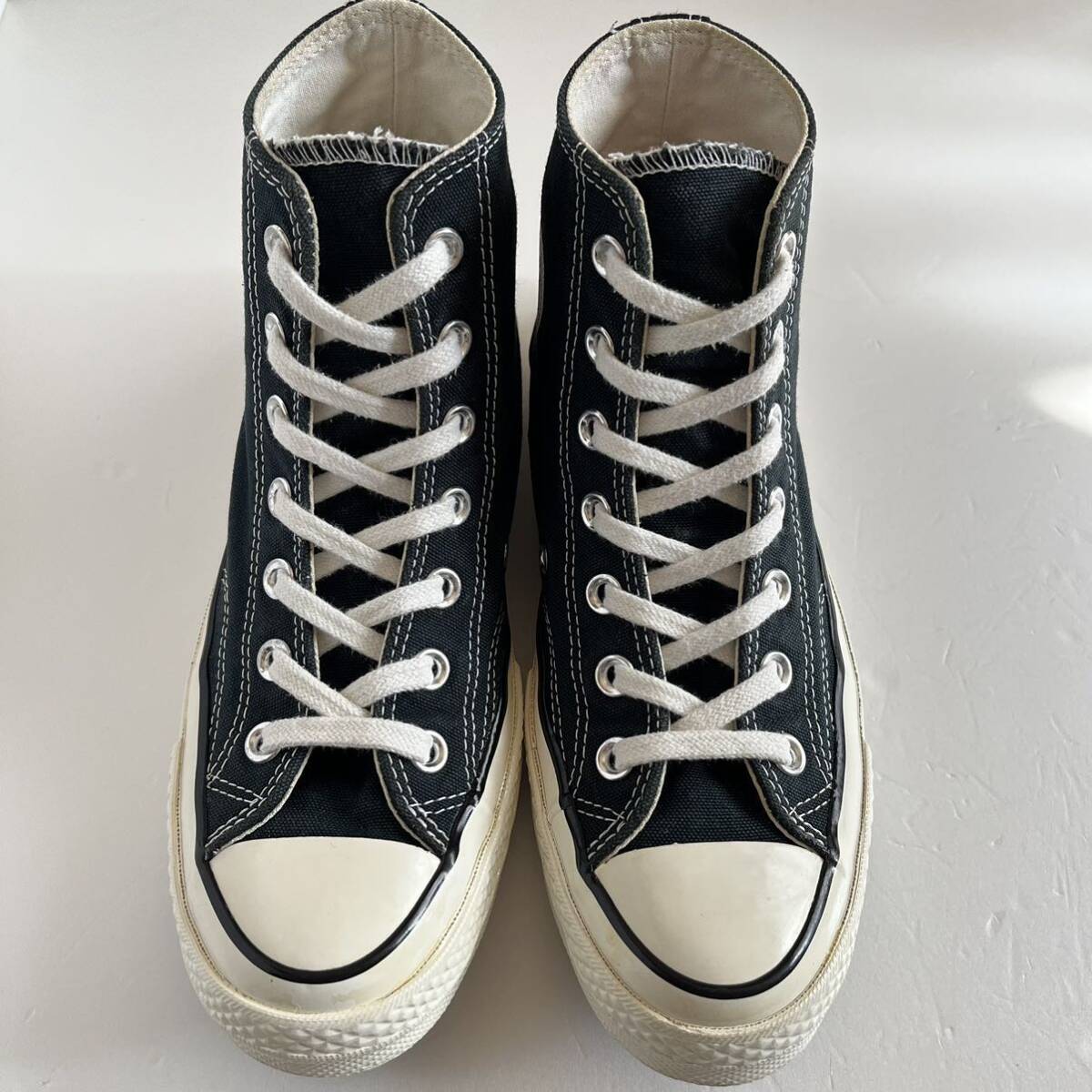 CONVERSE コンバース CHUCKTaylor チャックテイラー ct70 旧パッチ ハイカット ブラック 黒 us5.5 24.5cmの画像3