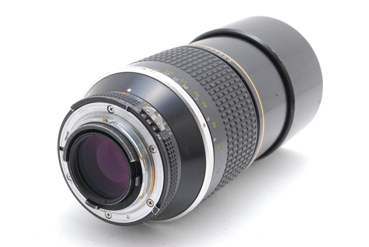 【良品】 Nikon Ai-s Nikkor 180mm f/2.8 ED Ais Telephoto MF Lens ニコン 中望遠 マニュアルフォーカス レンズ #1305_画像4