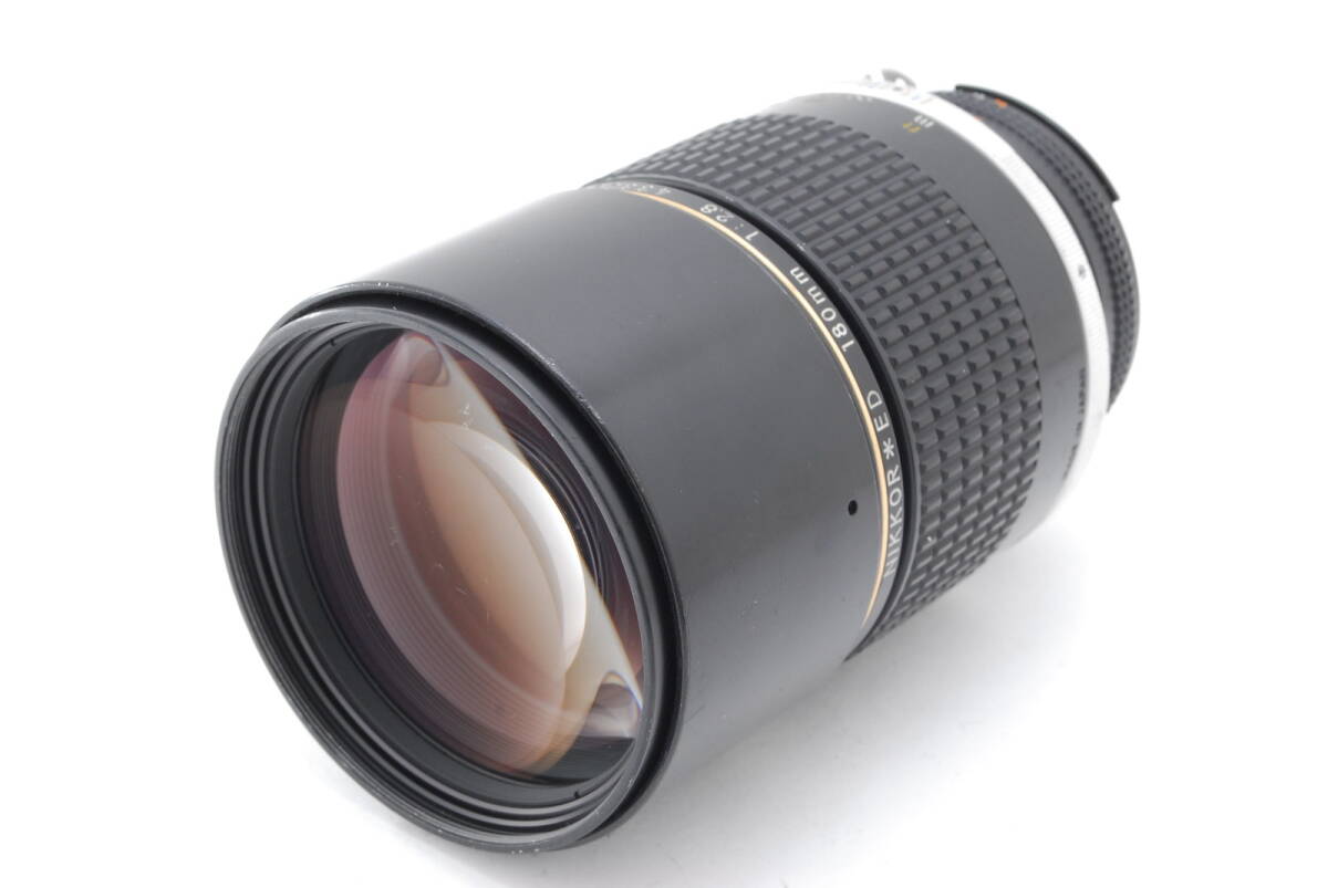 【良品】 Nikon Ai-s Nikkor 180mm f/2.8 ED Ais Telephoto MF Lens ニコン 中望遠 マニュアルフォーカス レンズ #1305_画像8