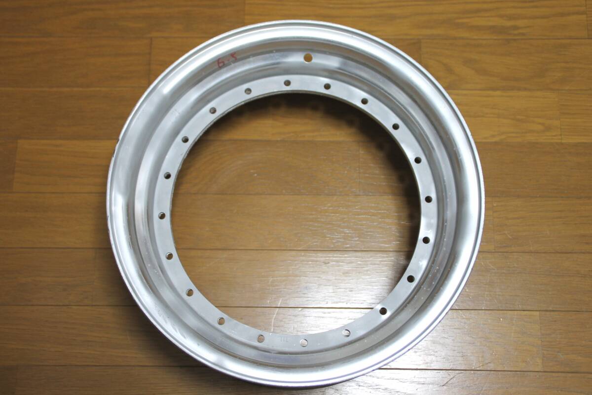 ★ジャンク SSR メッシュ スターフォーミュラー 15×6.5 4穴 PCD114.3 +5 タイプA スピードスター リムのみ１本レストア リバレル AE86に★の画像1