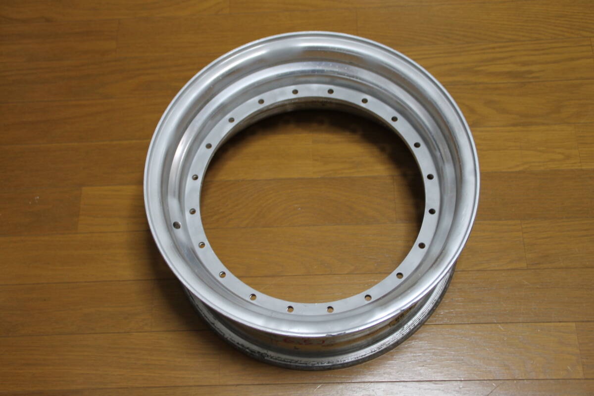 ★ジャンク SSR メッシュ スターフォーミュラー 15×6.5 4穴 PCD114.3 +5 タイプA スピードスター リムのみ１本レストア リバレル AE86に★の画像2