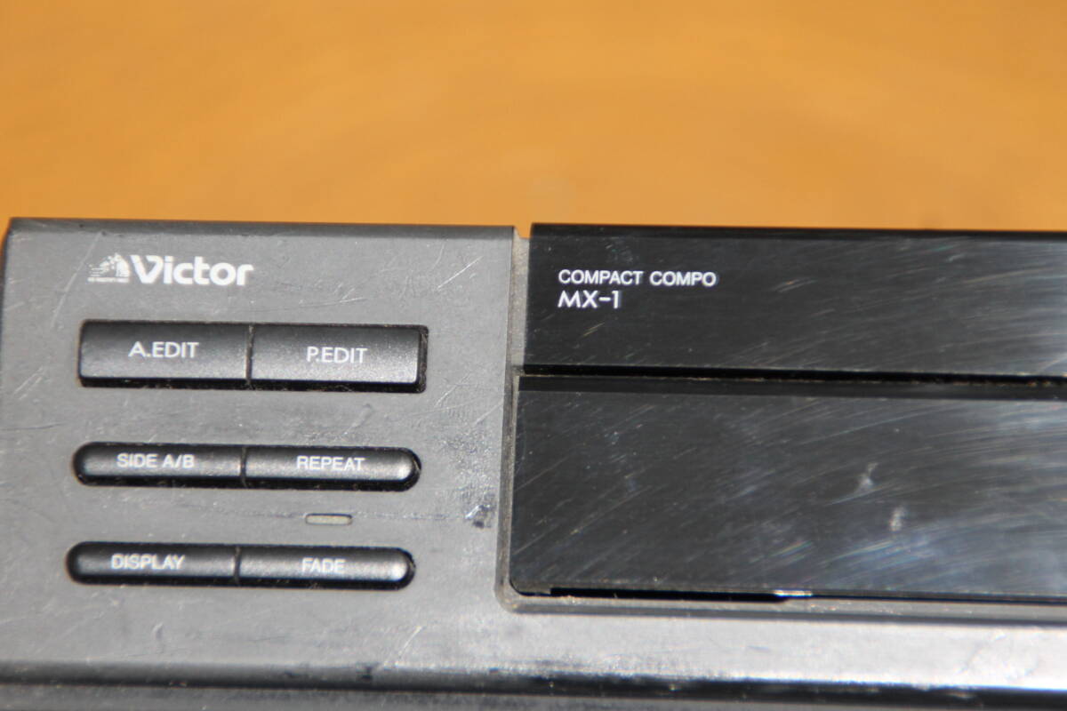 * Junk Victor Victor MX-1 for CD amplifier audio equipment electrification only has confirmed XL-MX1 mini component *