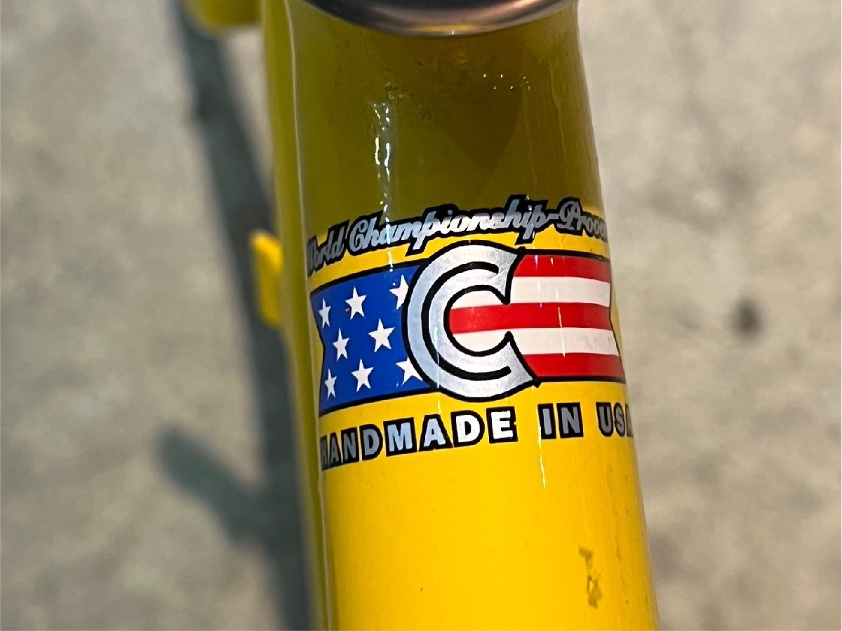 ■ Cannondale キャノンデール R2000 CAAD4 Handmade in USA ビンテージ ロードバイク フレーム 自転車部品 札幌発 ★の画像10