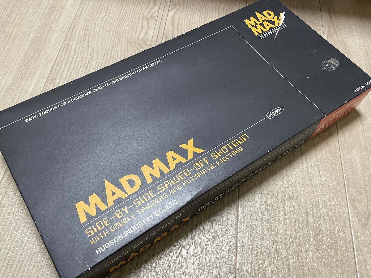 ■ HUDSON MADMAX ハドソン ダブルバレルショットガン プラスティック製 モデルガン ASGK刻印　合法品 箱/説 有 ★_画像7