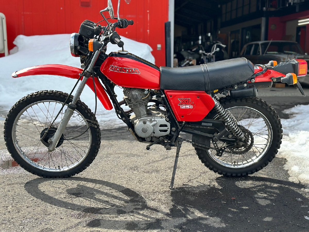 ★超希少! 始動OK! 圧縮OK! HONDA ホンダ XL125S 1978年製 125cc ヴィンテージオフロード 4スト CID_画像1