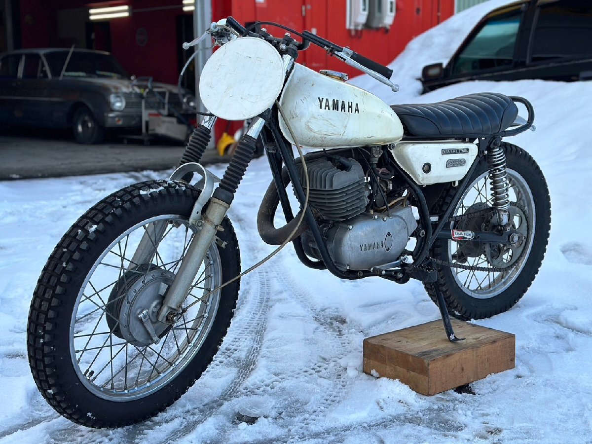 ★旧車! 超希少! 圧縮OK! YAMAHA ヤマハ DT250 DT1F DT2 レーサー 2スト 1971～73年 競技用 札幌発_画像2