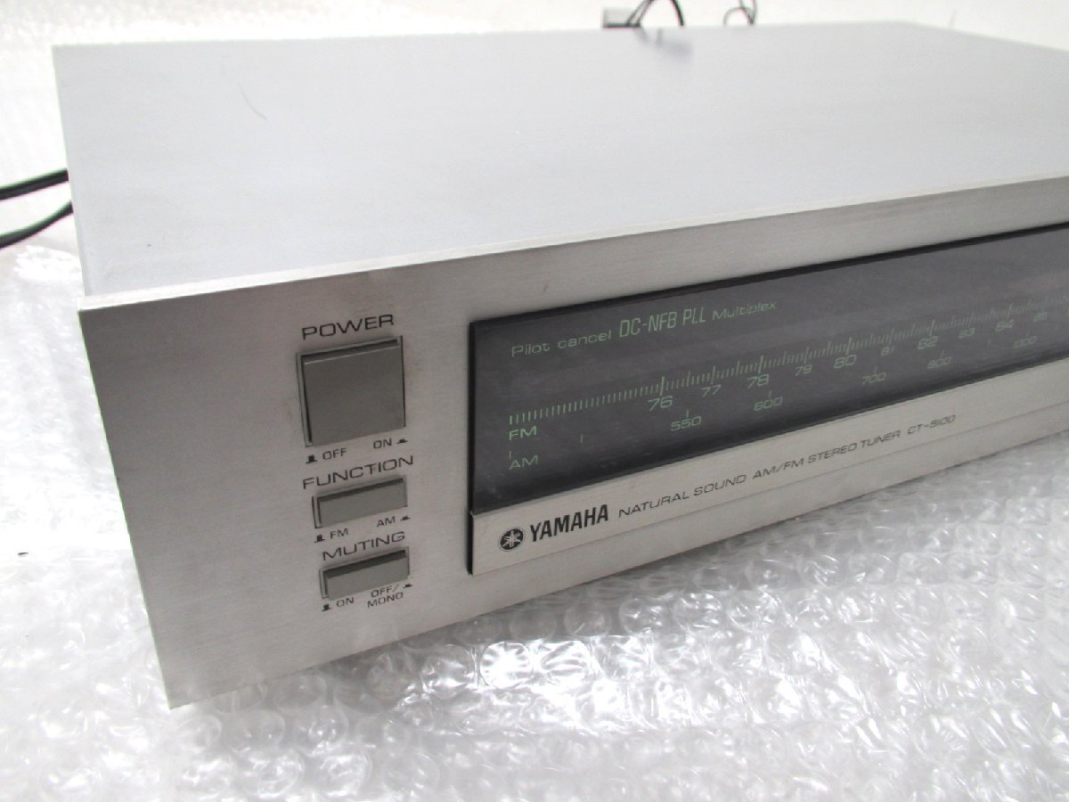 ■◆ YAMAHA CT-5100 ヤマハ AM/FM チューナー 受信OK ラジオデッキ オーディオの画像2