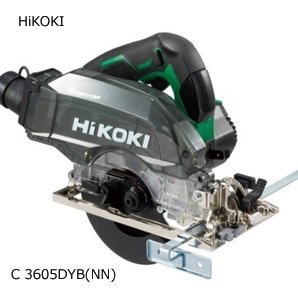 ■ 新品 未使用 HiKOKI ハイコーキ C3605DYB(NN) コードレス集じん丸のこ 125mm ダストボックスタイプ ★ ３_画像1