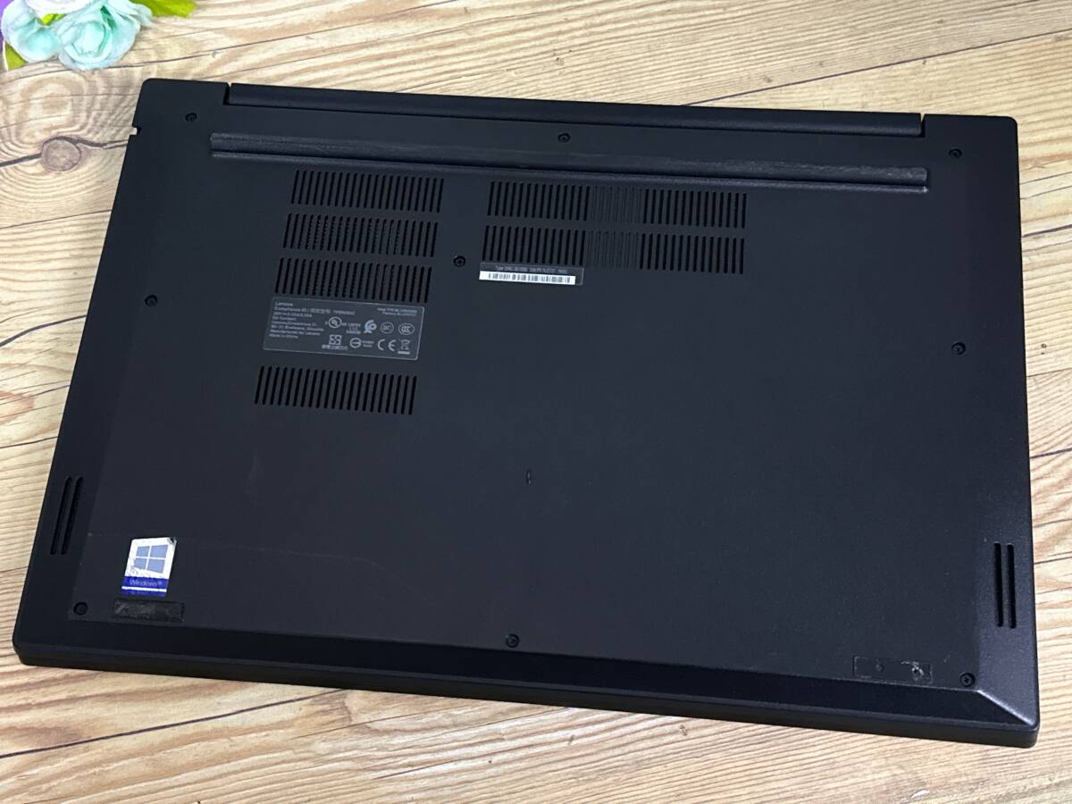 【動作OK♪】Lenovo ThinkPad E590[第8世代 Corei3 8145U 2.1Ghz/RAM:8GB/SSD:128GB/15.6インチ]Windows 11 動作品_画像6