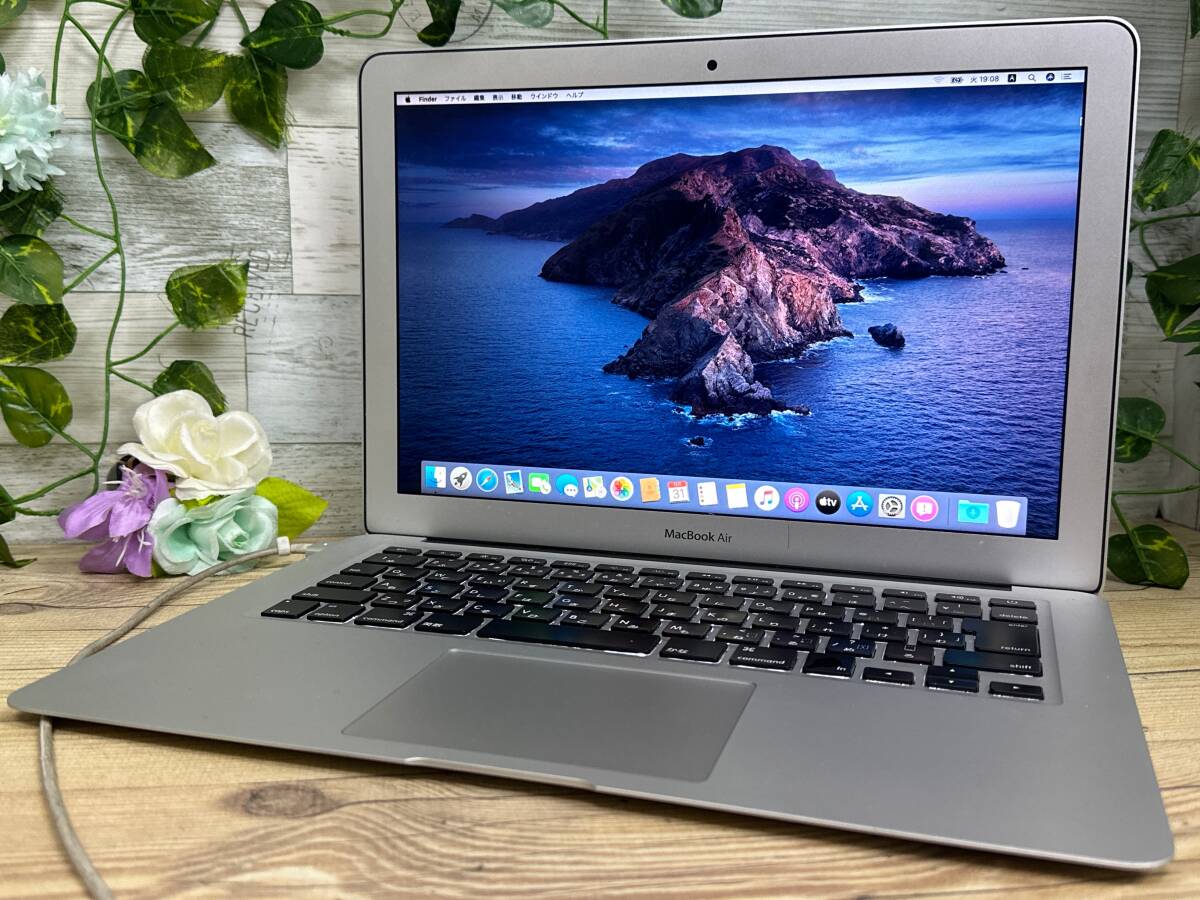 【美品♪】MacBook Air 2014 (A1466)[Core i5(4260U)1.4Ghz/RAM:4GB/SSD:128GB/13インチ]Catalina ※ジャンク扱い_画像1