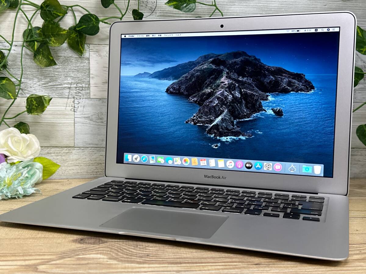 【良品♪】MacBook Air 2014 (A1466)[Core i7(4650U)1.7Ghz/RAM:8GB/SSD:128GB/13インチ]Catalina 動作品 の画像1