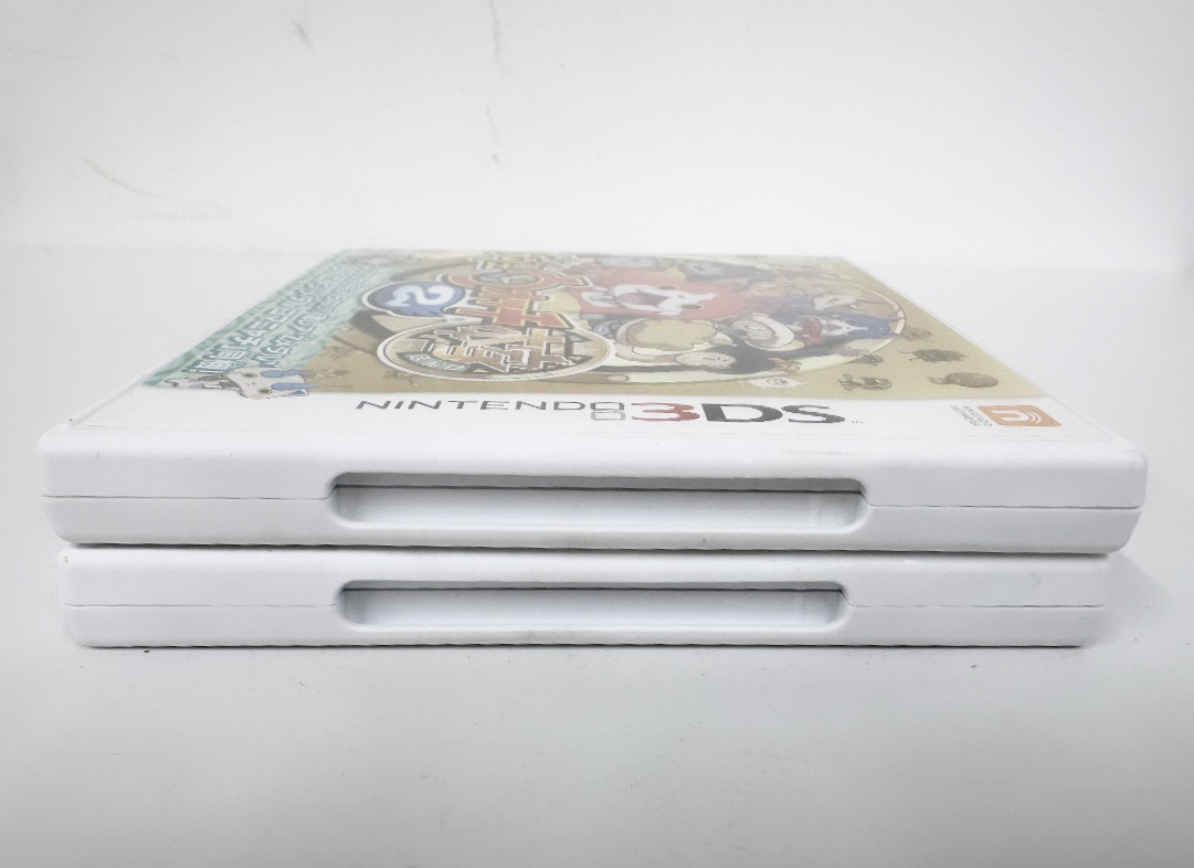 100 jpy ~*NINTENDO 3DS 3DS soft nintendo Nintendo Yo-kai Watch 2 genuine strike /book@ house Yo-kai Watch 2 pieces set 