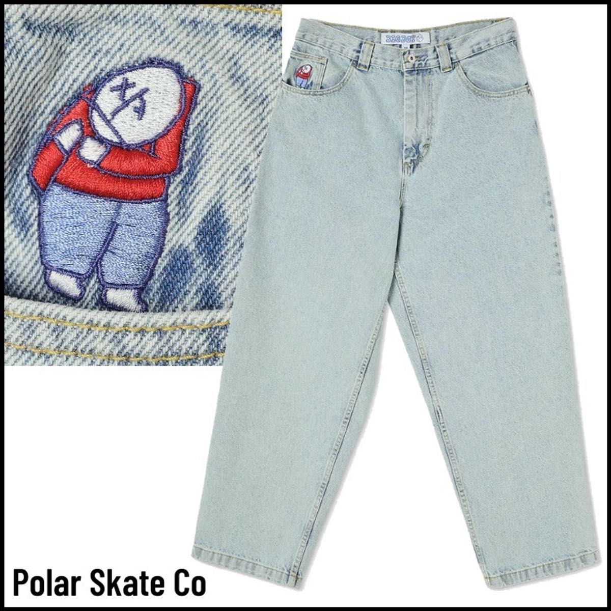 Polar Skate Co BIG BOY JEANS デニムパンツ 旧ロゴ ジーンズ Polar Skate Co BIG BOY JEANS デニムパンツ 旧ロゴ ジーンズ
