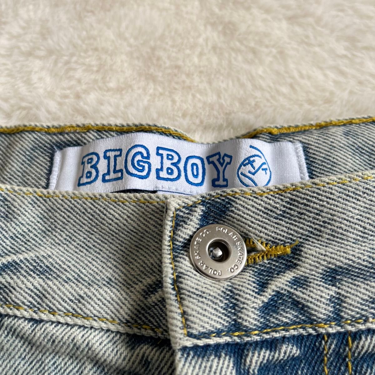 Polar Skate Co BIG BOY JEANS デニムパンツ 旧ロゴ ジーンズ Polar Skate Co BIG BOY JEANS デニムパンツ 旧ロゴ ジーンズ