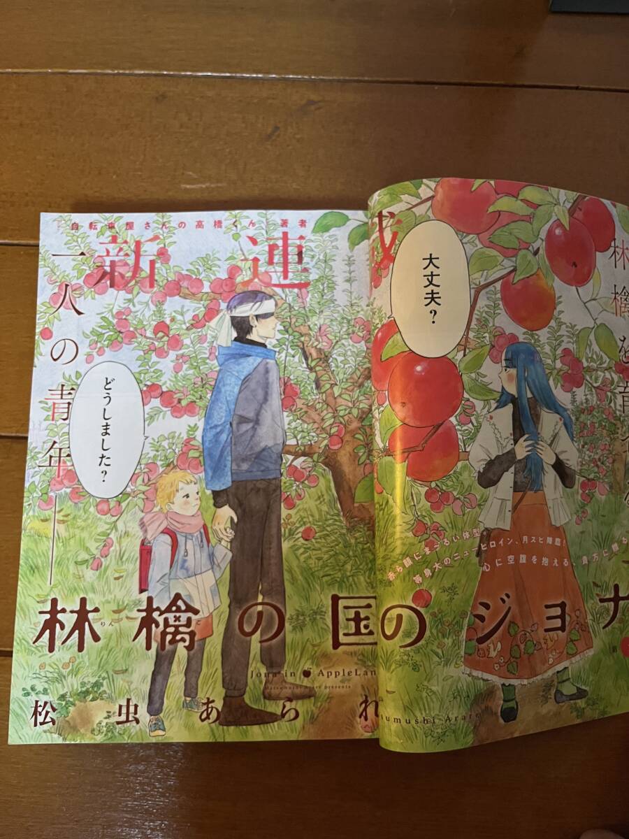 送料無料　林檎の国のジョナ　松虫あられ　月刊！スピリッツ　2023年　11月号　12月号　2024年　1月号　3冊セット_画像5