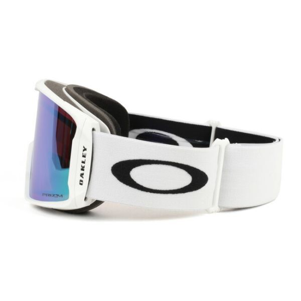 1円スタート 2024 OAKLEY オークリー OO7070-E6 Line Miner L ラインマイナー Matte White Prizm Argon Iridium スノーボード/スキー/PRIZM_画像2