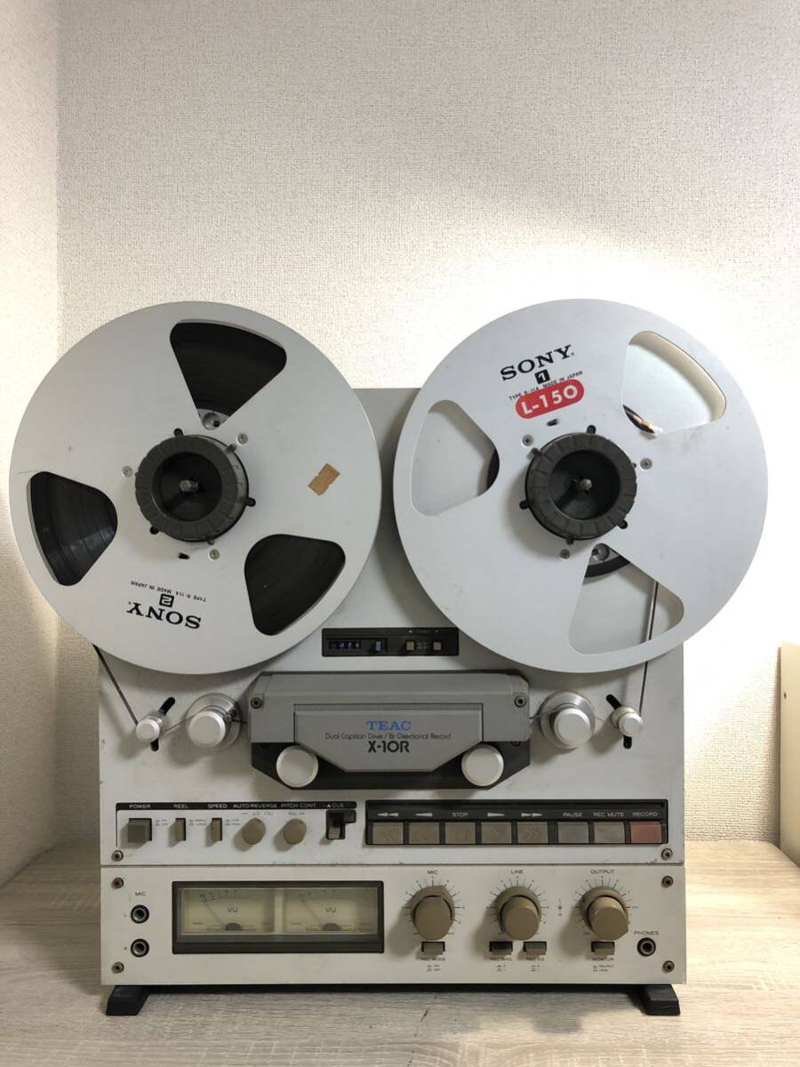 TEAC ティアック テープデッキ　TEAC X-10R オープンリールデッキ オーディオ機器