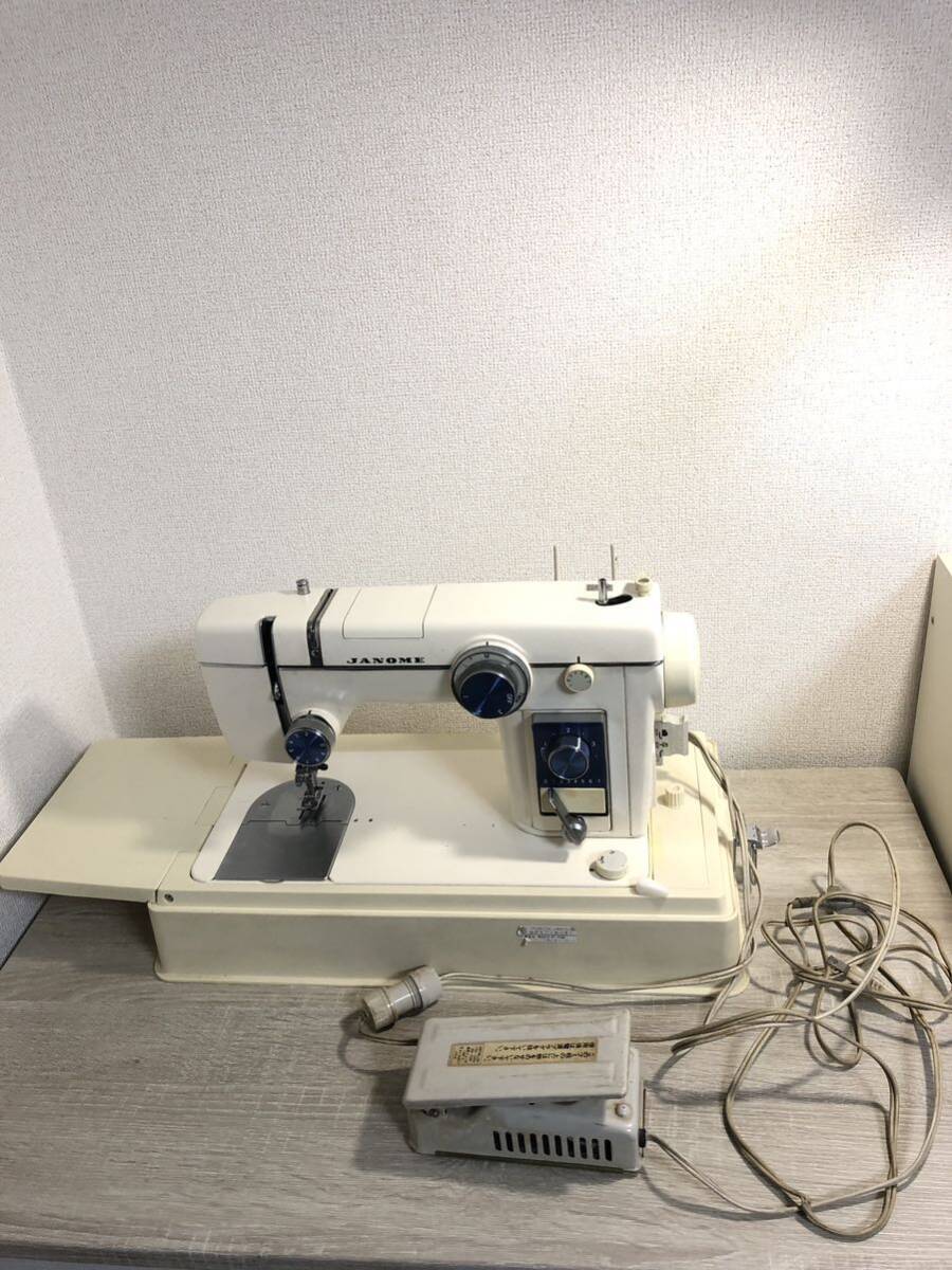 JANOME ジャノメ ミシン MODEL 804 ジャノメミシン 手芸 裁縫 フットペダル _画像1