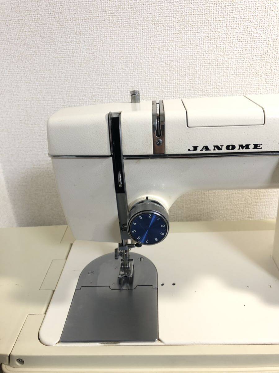 JANOME ジャノメ ミシン MODEL 804 ジャノメミシン 手芸 裁縫 フットペダル _画像3