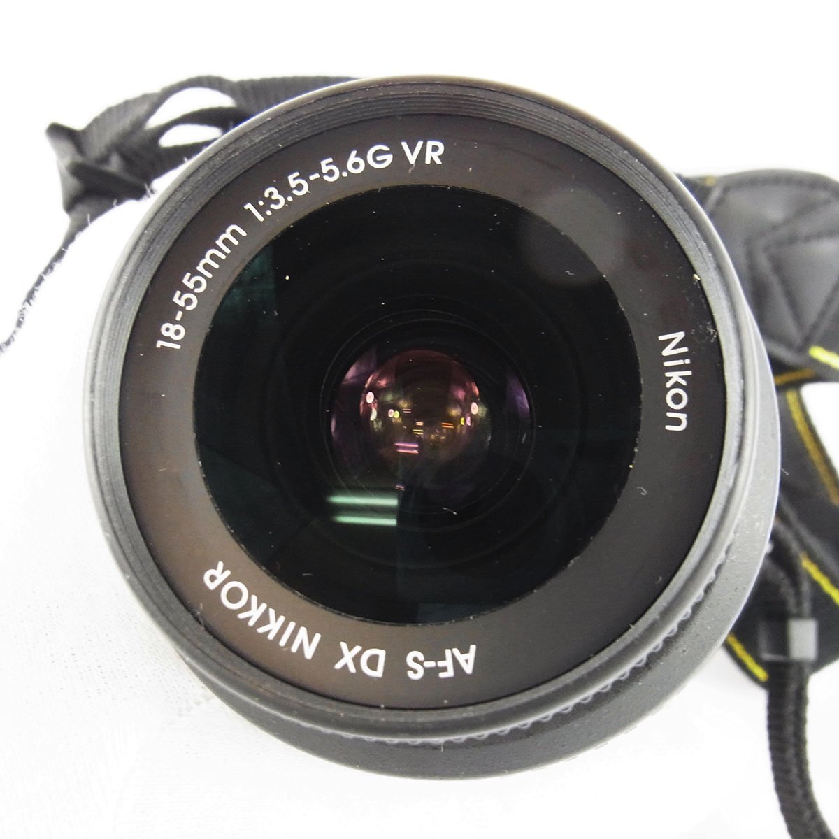 ニコン デジタル一眼レフカメラ D5000 AF-S DX NIKKOR 18-55mm レンズ 55-200ｍｍ 動作未確認 ジャンク扱い Nikon ■_画像4