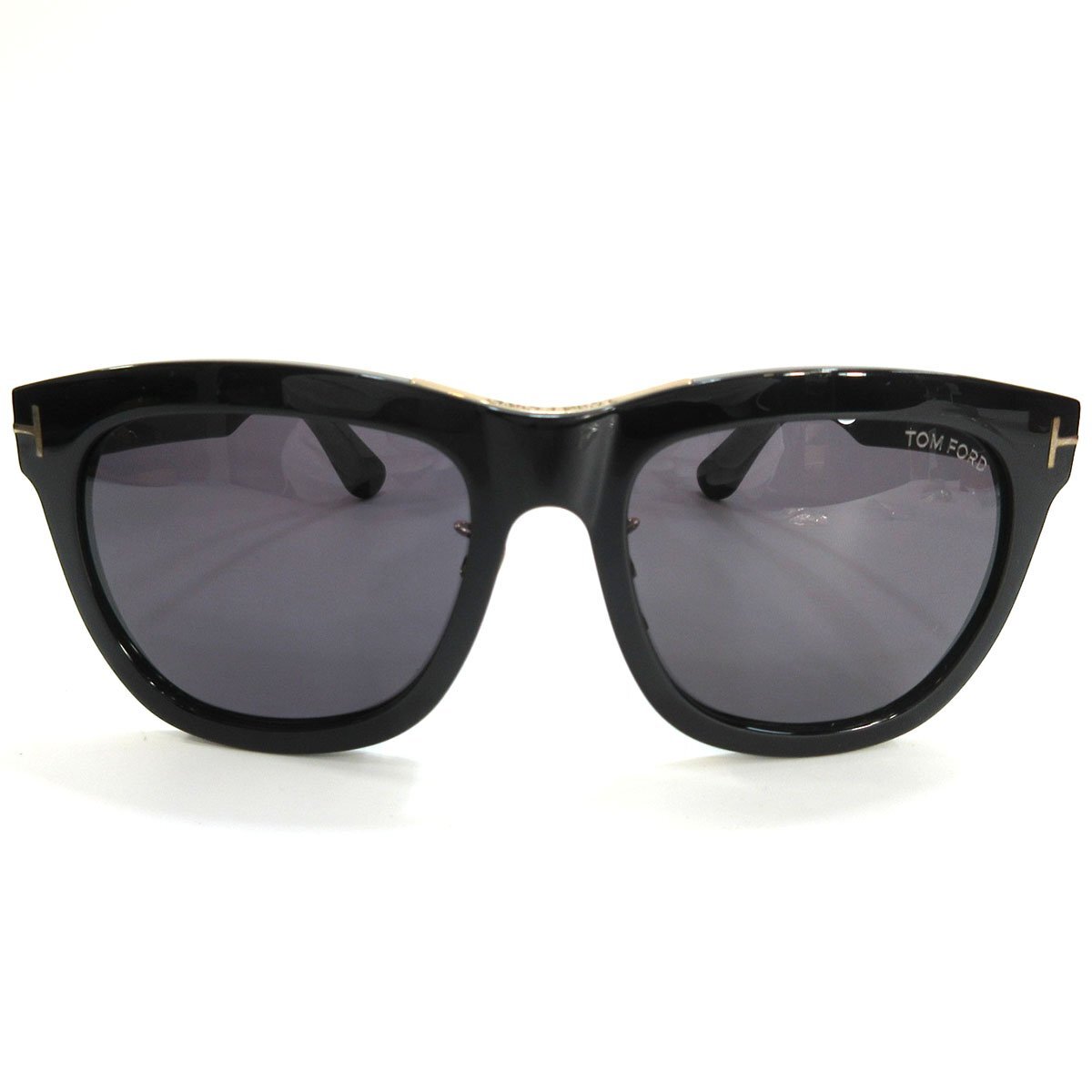 トムフォード サングラス TF9355 01A 56□19 145*3 メンズ ケース付き TOM FORD 中古 ★_画像2