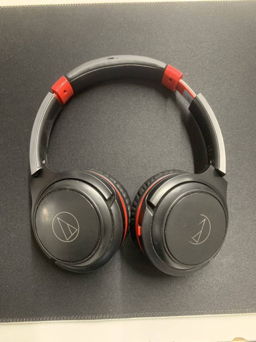 【1円スタート】audio-technica/オーディオテクニカ ATH-S200BT Bluetooth対応 ワイヤレスヘッドホン_画像1