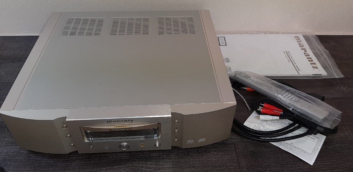 02D58■marantz SA-15S1 CDプレーヤー 取説 リモコン付属■