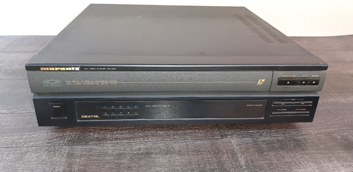 03S18■Marantz LDプレーヤー CDV390■の画像1