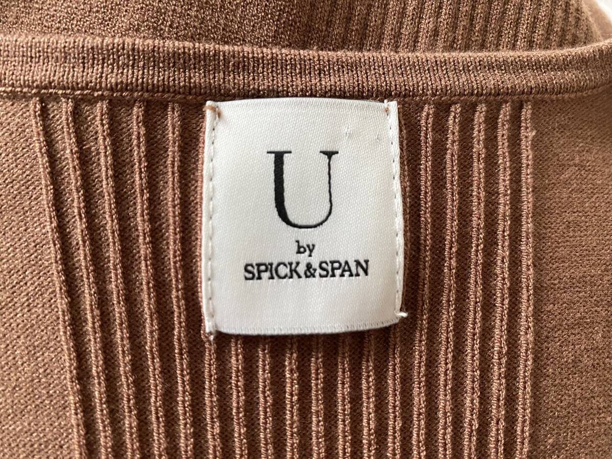 U by Spick&Span☆ニット ワンピース☆ユーバイ スピックアンドスパンの画像9