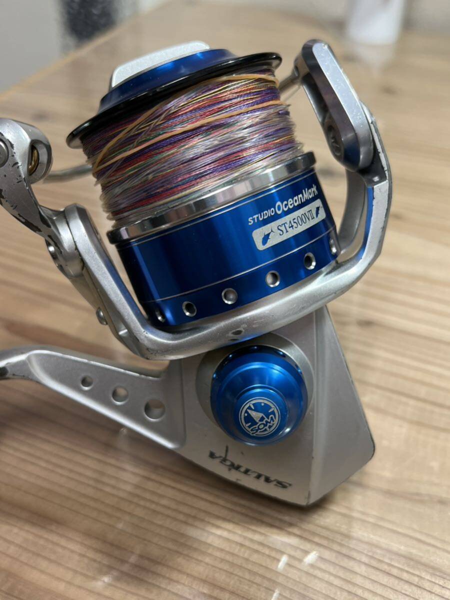 ダイワ ソルティガ ブラスト 4500 オーシャンマークフルカスタム 日本製 DAIWA SALTIGA blast ソルトウォーター ジギング ショアの画像2