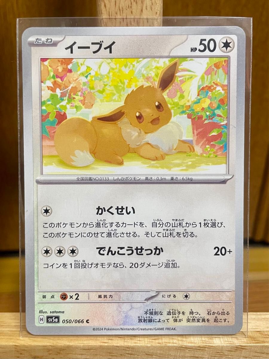ポケモンカード クリムゾンヘイズ イーブイAR イーブイC 2枚 ポケモンカード クリムゾンヘイズ イーブイAR イーブイC 2枚