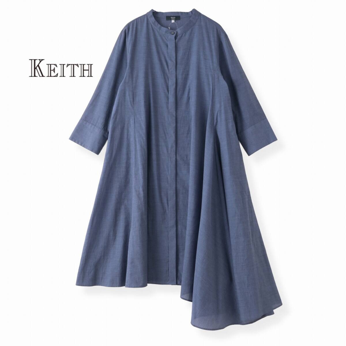 美品★KEITHキース★38size/ゆとり9号★ワンピースR055_画像1