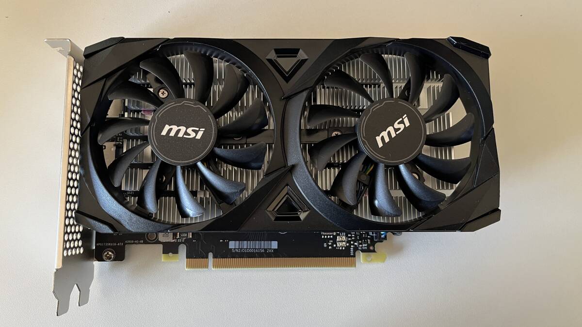 MSI GeForce RTX 3050 VENTUS 2X 6G OC_画像2