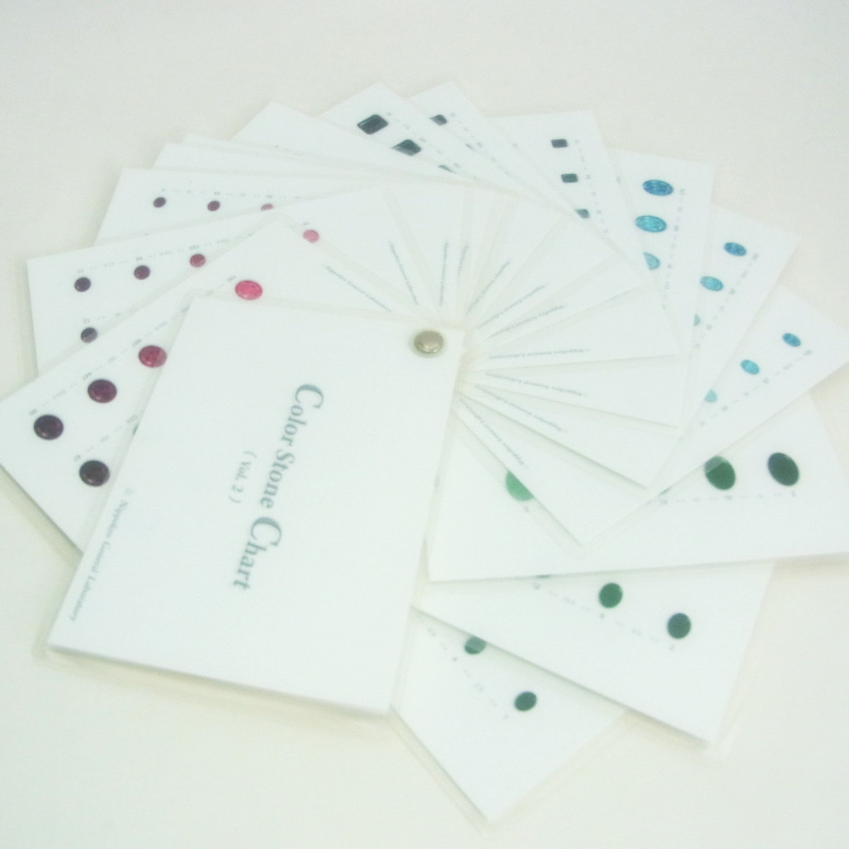 カラーストーンチャート Vol2 Color Stone Chart Vol2 カラー カラーストーンチャート Vol2 Color Stone Chart Vol2 カラー