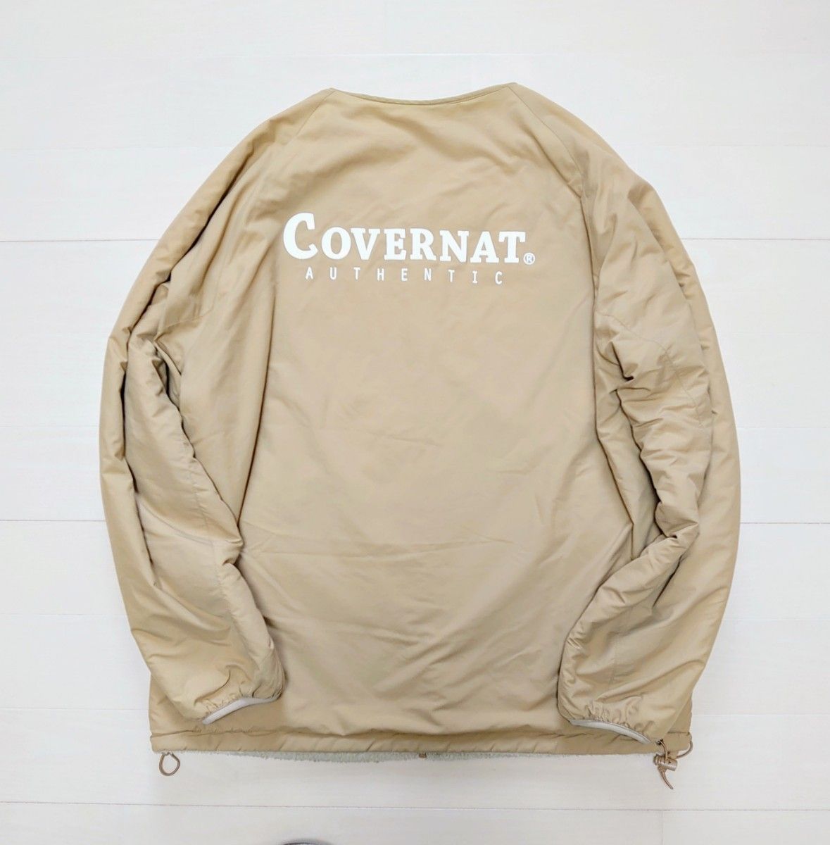 COVERNAT カバーナット ナイロン フリース リバーシブル カラー COVERNAT カバーナット ナイロン フリース リバーシブル カラー