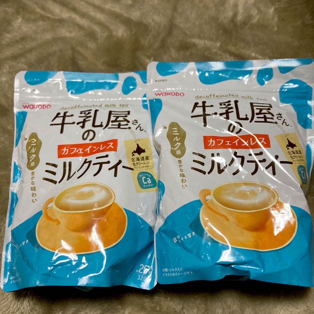 和光堂 牛乳屋さんのカフェインレスミルクティー 粉末 3202個セット