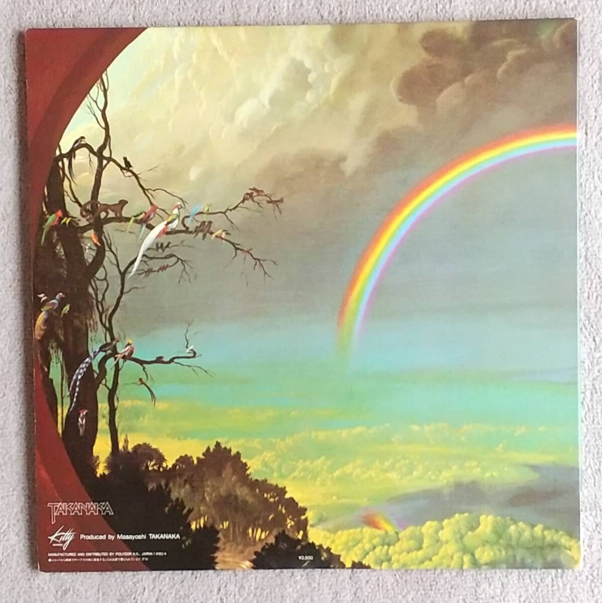 LP レコード 高中正義「虹伝説」/kitty Records/ジャズ ２枚組 帯付 Masayoshi Takanaka / The Rainbow Goblins の画像8