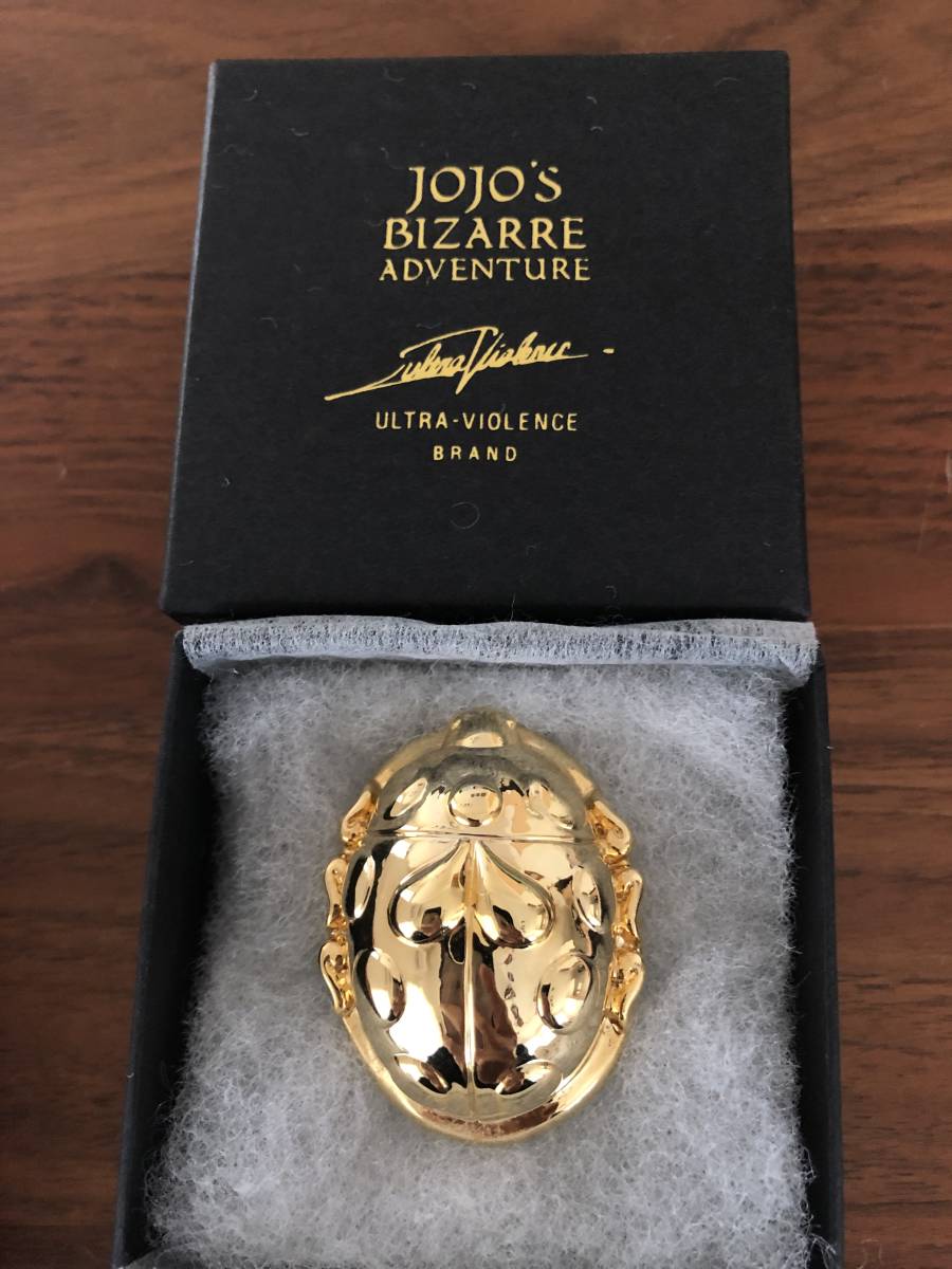 美品 テントウ虫 ブローチ ゴールド Ultra Violence ジョジョの奇妙な冒険 Giorno Giovanna Brooch Jojo ジョルノ ジョバーナ ジョジョ Product Details Yahoo Auctions Japan Proxy Bidding And Shopping Service From Japan