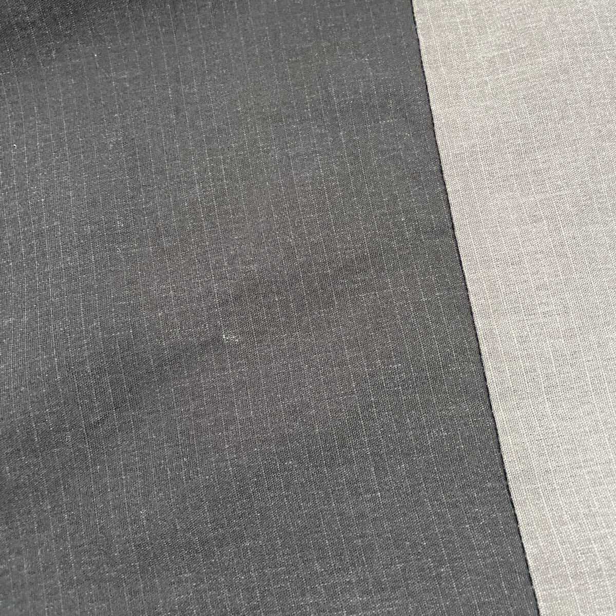 レッドキャップ　半袖ワークシャツ　オープンカラー　古着　Lサイズ　ブラック×グレー　WORKWEAR_画像5