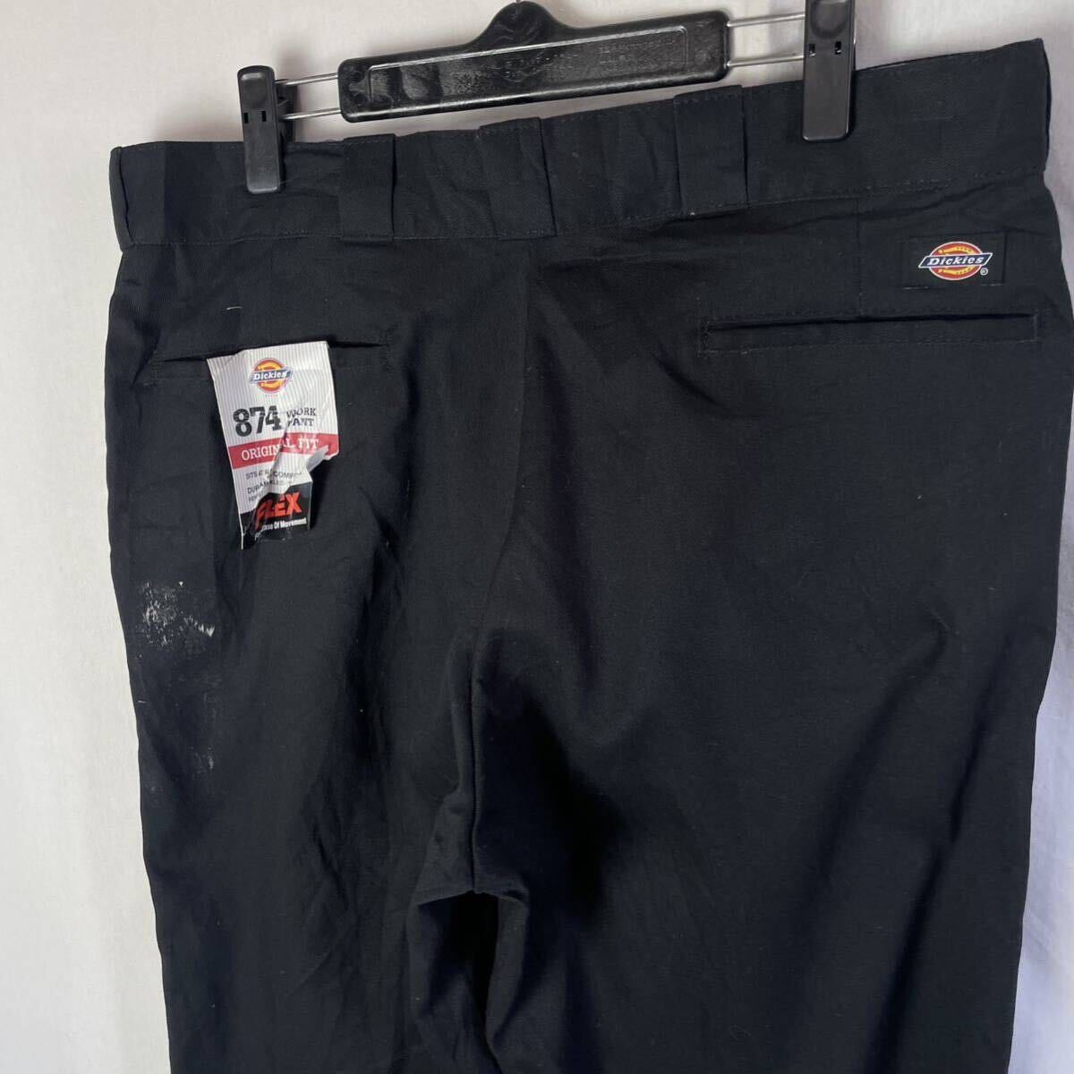 ディッキーズ874 ワークパンツ 古着　36×32 ブラック　WORKWEAR_画像2