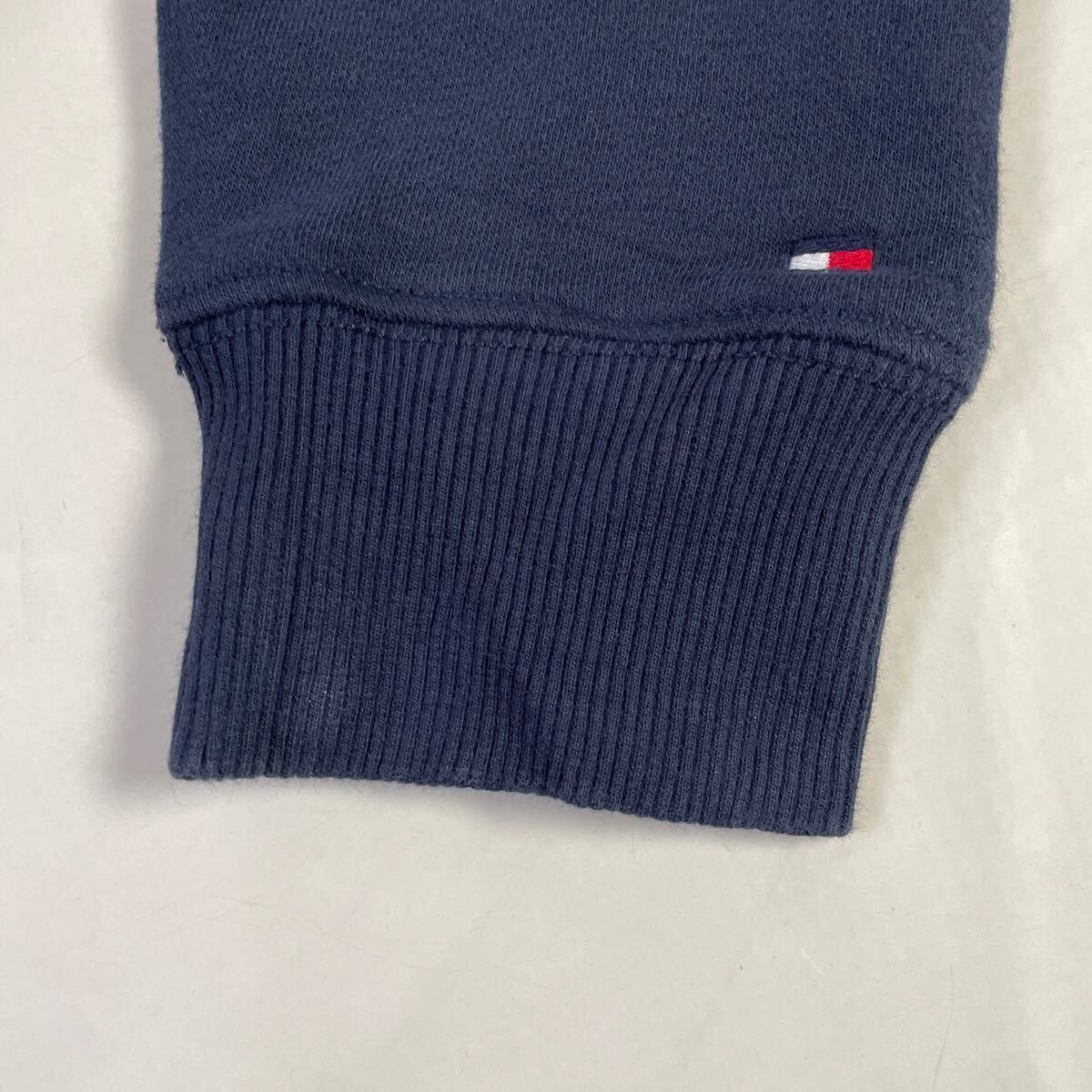 TOMMY HILFIGER スウェットシャツ　トレーナー　古着　Sサイズ　ネイビー_画像6