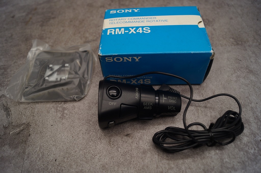 SONY new goods rotary commander RM-X4S records out of production goods 3