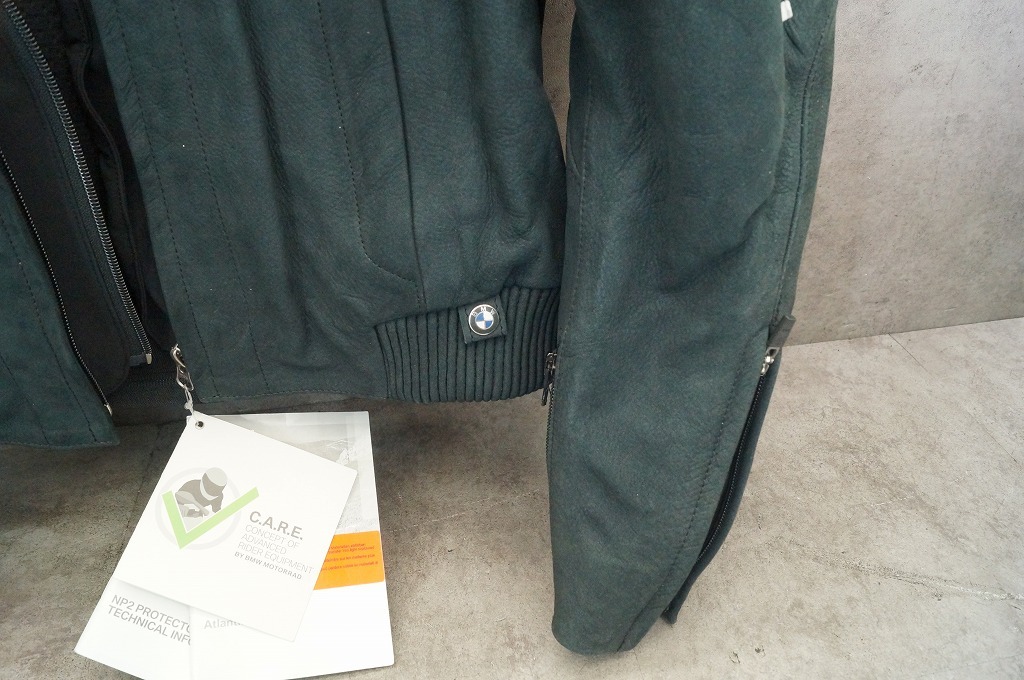 BMW Motorrad leather jacket atlantis Size:46(S size ) unused * exhibition goods 