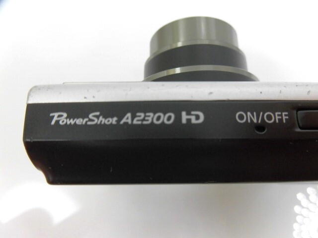 ★ Canon キヤノン Power Shot A2300 HD シルバー デジカメ ① ★_画像3