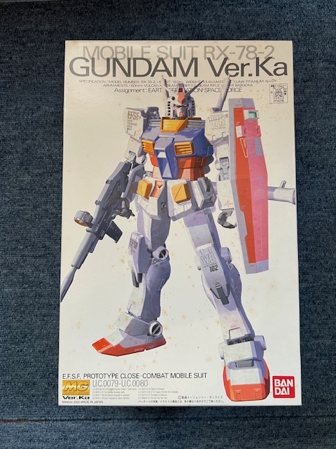 MG1/100 RX-78-2 ガンダムVer.Ka未開封品