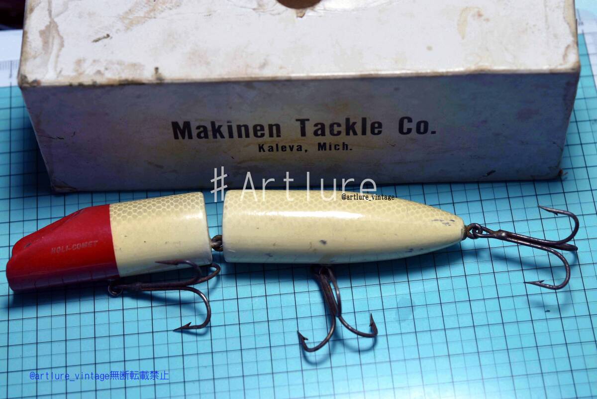 makinen tackle　４５４４－３３０ USA madeオールド珍品希少面白ルアー　VINTAGE LURE （）USA #OLDLURE #ARTLURE_VINTAGE