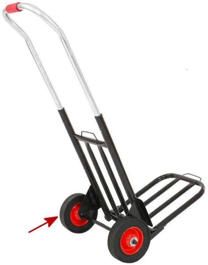 2 wheel shopping Cart hand Carry withstand load 75kg light weight folding type luggage transportation 